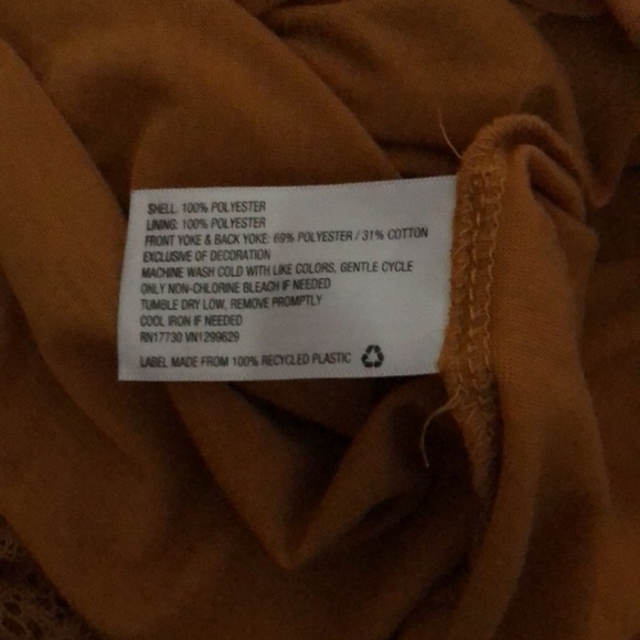 🌶2/$10xhilaration NWOT Sleeveless Crotchet Lined Lace Keyhole Top  X S - Picture 9 of 11